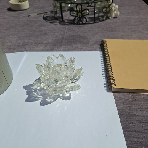 Swarovski crystal water - crystal, lily