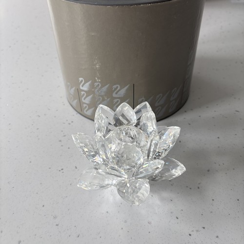 Swarovski water lily candle - swarovski,