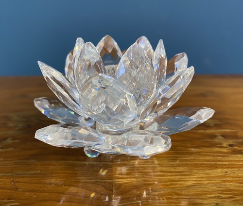 Swarovski crystal water lily - crystal,