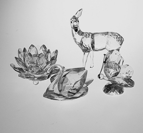 Swarovski crystal swan - 21-7.,