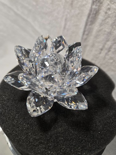Swarovski water lily candle - swarovski,