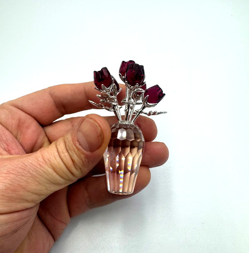 Swarovski crystal red - red, rose