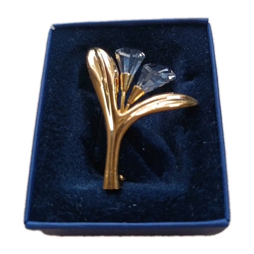Swarovski gold plated - gold,